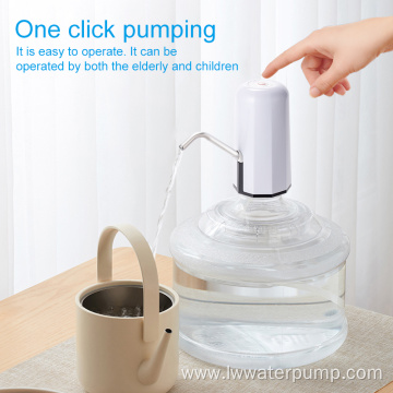 agua 6 inch mobile bottle drink water pump